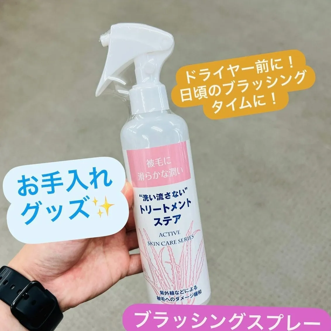 お手入れグッズ✨【アジル　トリートメントステア】